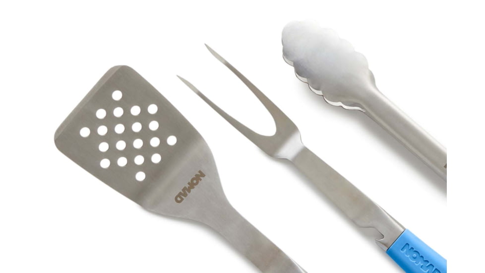 Nomad Grills BBQ Tool Set, Blue, Small, NG-BBQTS-BLU