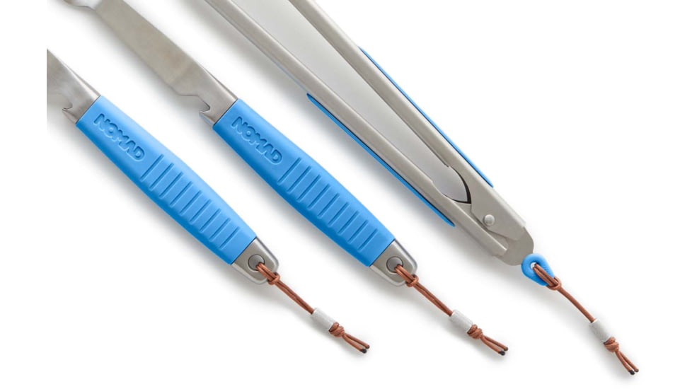 Nomad Grills BBQ Tool Set, Blue, Small, NG-BBQTS-BLU