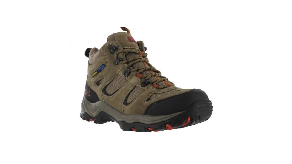 Nord Trail Mens Mt. Washington High Hiking Waterproof Boot,Taupe,Size 8.5 2027897