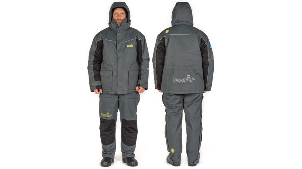 Norfin Element Float Suit - Mens, Grey, 2XL, 439505-XXL