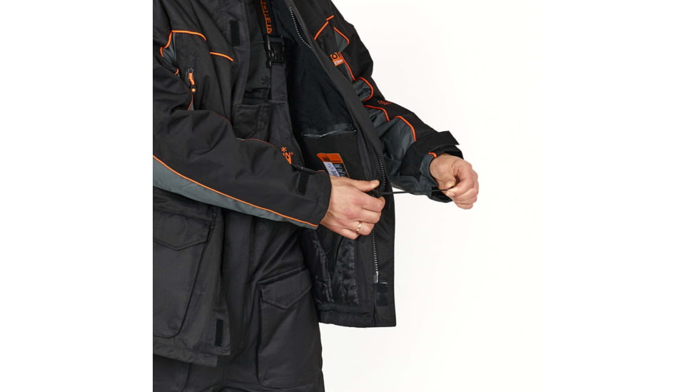 Norfin Element Suit + Float - Mens, Black, 2XL, 448505-XXL