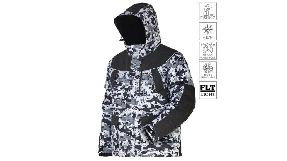 Norfin Explorer Camo Heated Parka - Mens, Camo, Medium, 358102-M