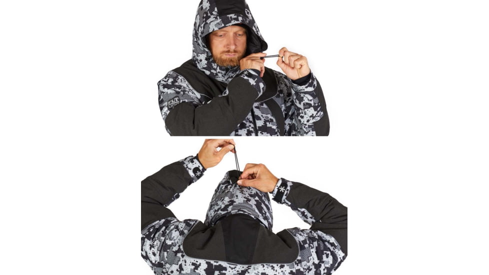 Norfin Explorer Camo Heated Parka - Mens, Camo, Medium, 358102-M