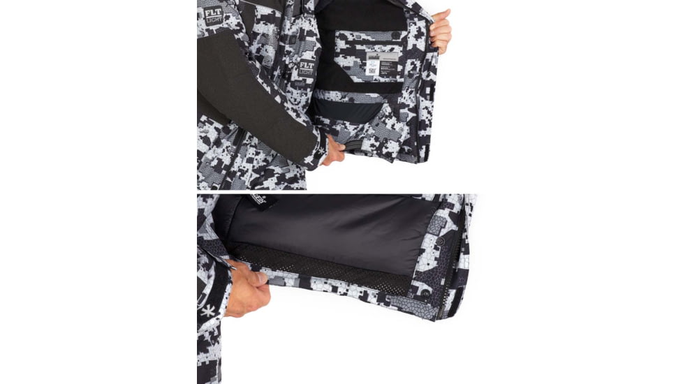 Norfin Explorer Camo Heated Parka - Mens, Camo, Medium, 358102-M