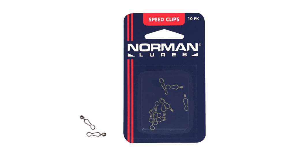 Norman Lures Speed Clips - 10 Per Pack, NMSK-1