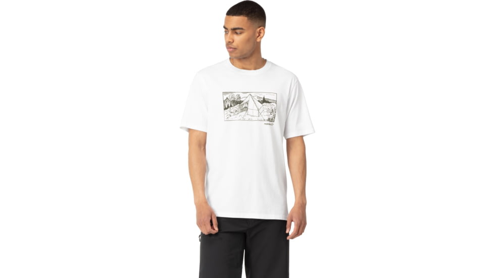 Norrona /29 Cotton 1950S Scout Tent T-Shirt - Mens, Pure White, Medium, 7042698459701