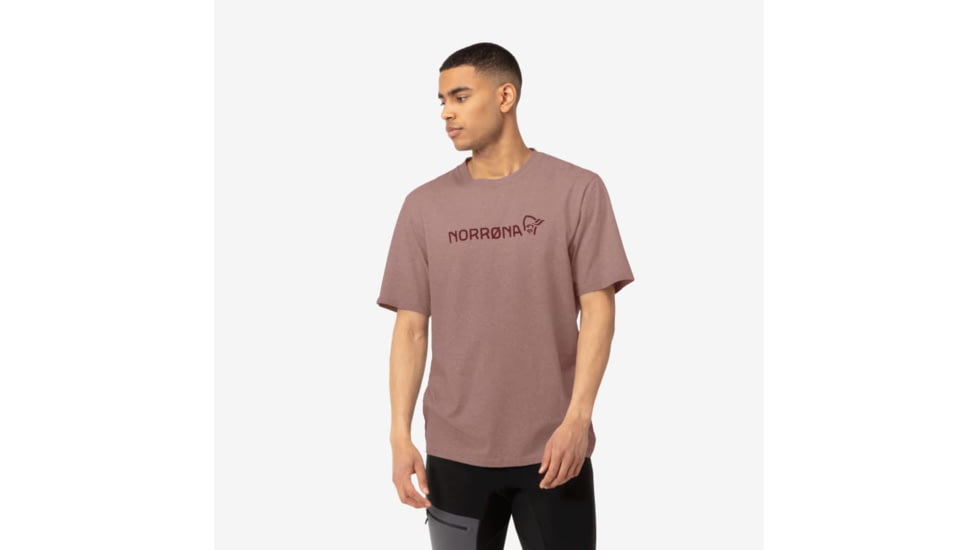 Norrona /29 Cotton Norrna Viking T-Shirt - Mens, Grape Shake, Large, 3422-21-6749-L