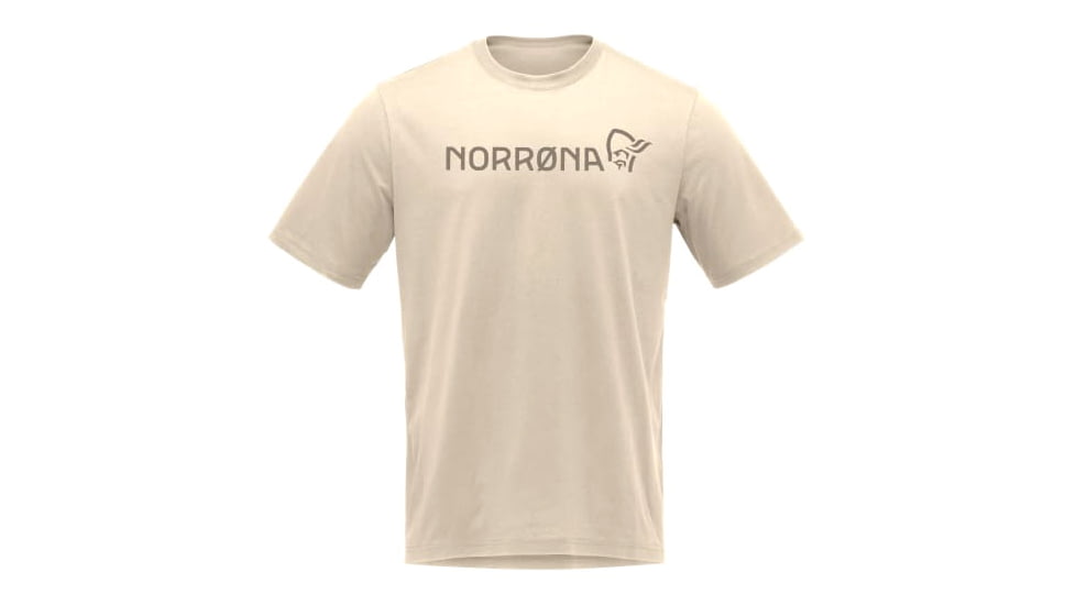 Norrona /29 Cotton Norrna Viking T-Shirt - Mens, Pure Cashmere, Large, 3422-21-9001-L