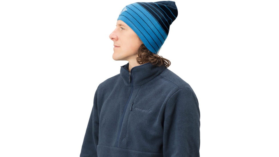 Norrona /29 Light Beanie, Campanula/Indigo Night, Large, 7042698429940