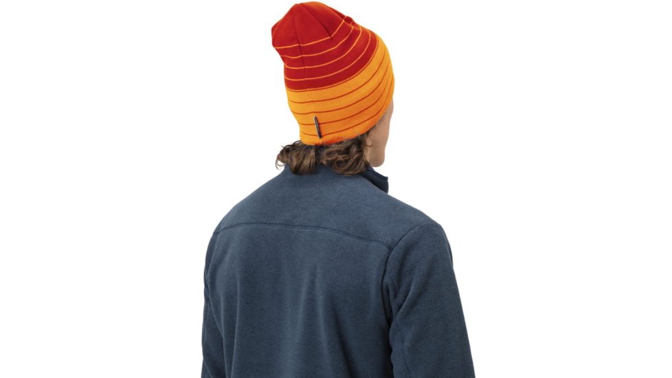 Norrona /29 Light Beanie, Orange Crush, Large, 7042698429926