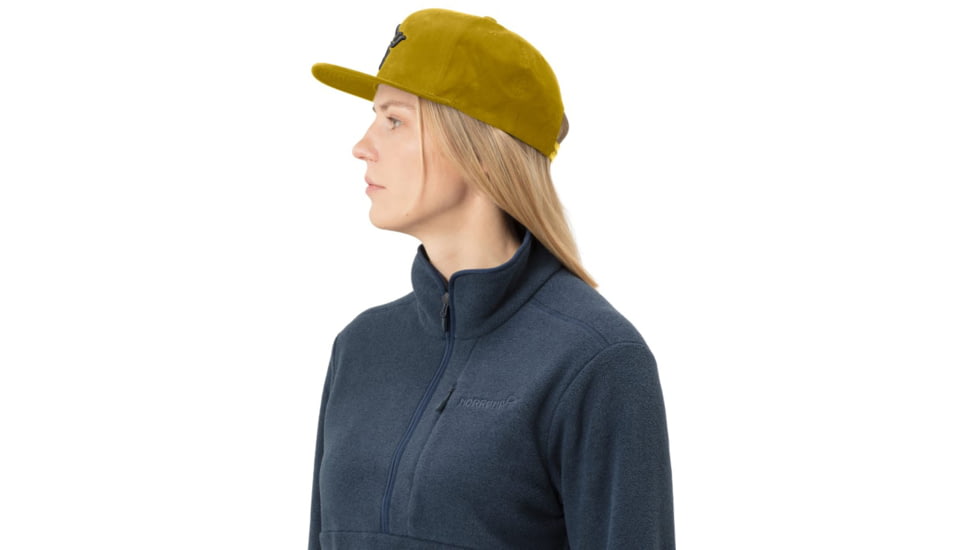 Norrona /29 Snap Back Cap, Golden Palm, One Size, 7042698471796