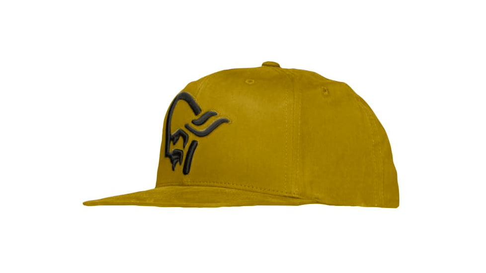 Norrona /29 Snap Back Cap, Golden Palm, One Size, 7042698471796