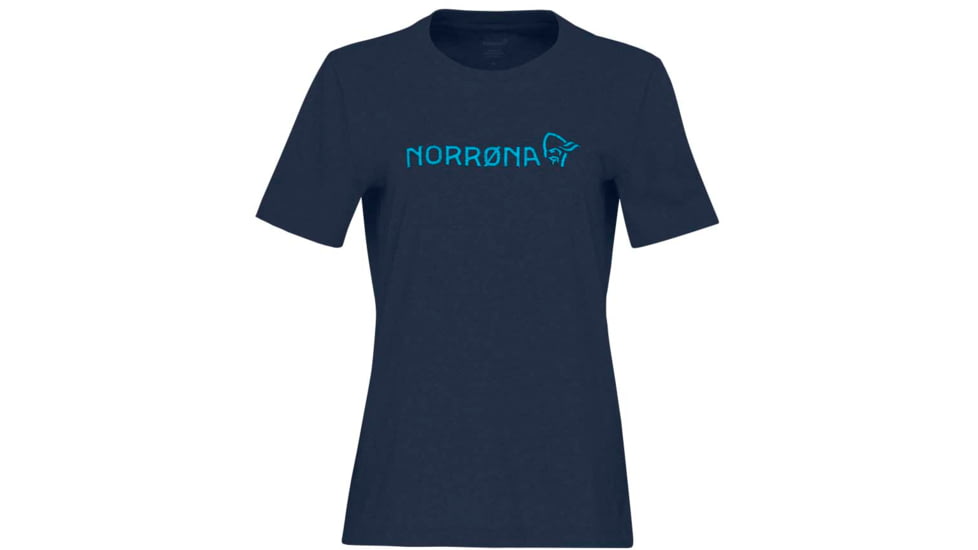 Norrona Big Stitch T-Shirt - Womens, Indigo Night, Large, 3407-23 2295 L