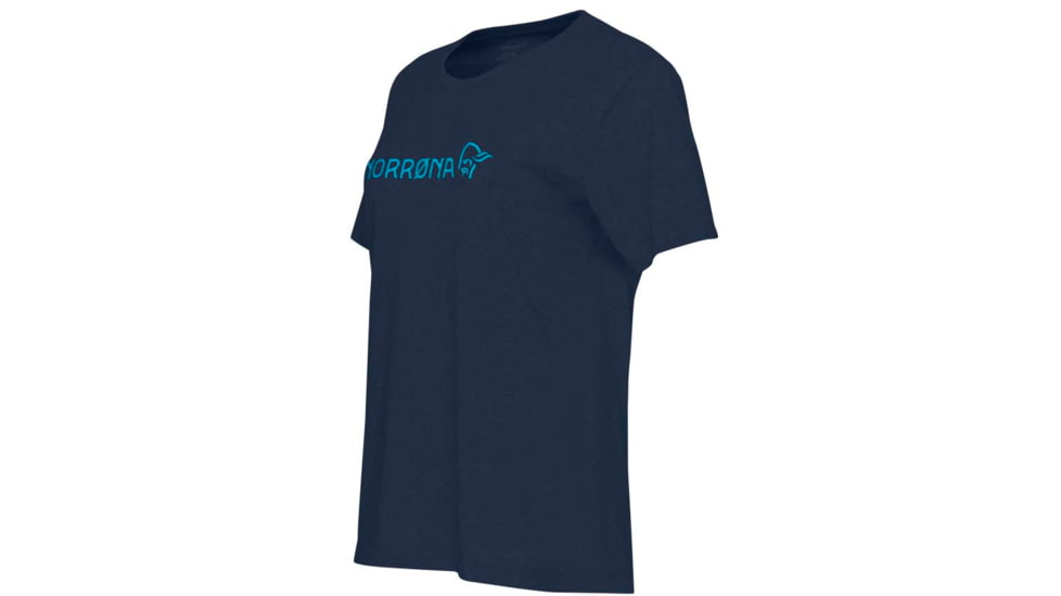 Norrona Big Stitch T-Shirt - Womens, Indigo Night, Large, 3407-23 2295 L