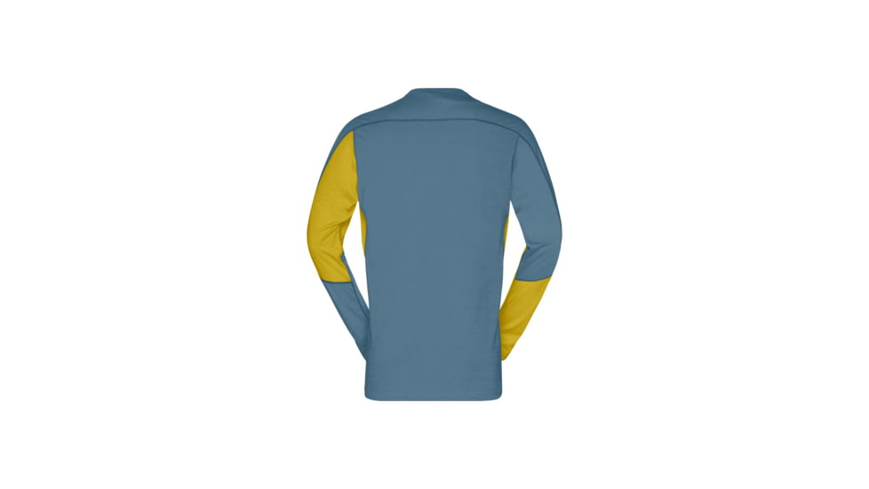 Norrona Falketind Equaliser Merino Round Neck Shirt - Mens, Calendula, 2XL, 1820-22-5566-XXL