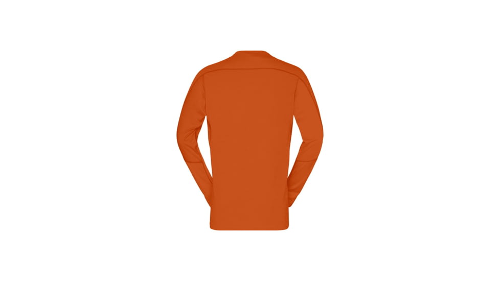 Norrona Falketind Equaliser Merino Round Neck Shirt - Mens, Gold Flame, Medium, 1820-22-1002-M