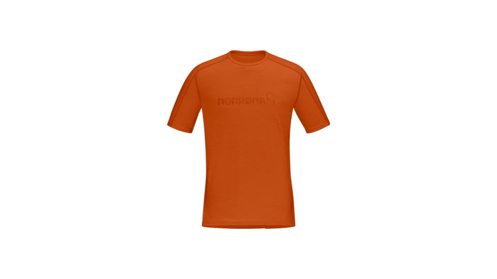 Norrona Falketind Equaliser Merino T-Shirt - Mens, Gold Flame, Small, 1821-22-1002-S