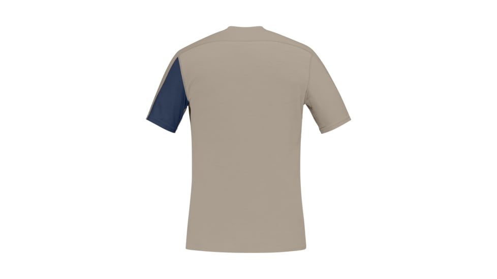 Norrona Falketind Equaliser Merino T-Shirt - Mens, Indigo Night/Pure Cashmere, Extra Large, 1821-22-2017-XL
