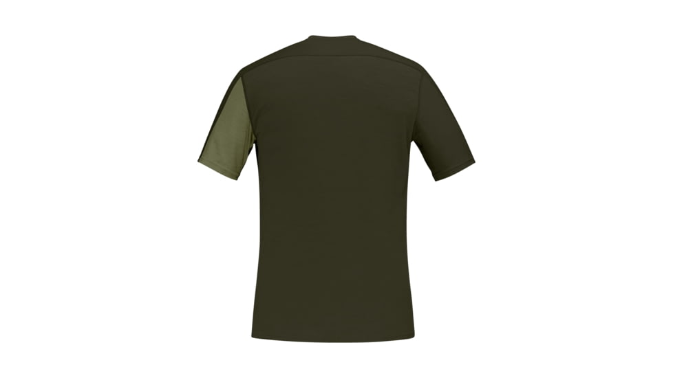 Norrona Falketind Equaliser Merino T-Shirt - Mens, Olive Night/Rosin, Extra Large, 1821-22-3319-XL