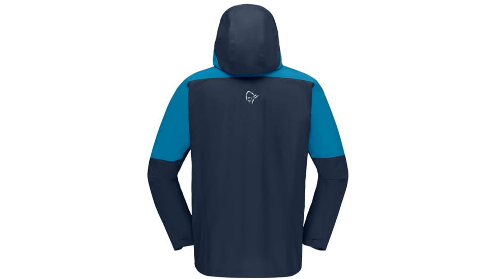 Norrona Falketind Gore-Tex Paclite Jacket - Mens, Hawaiian surf/Indigo Night, Small, 7042698454768