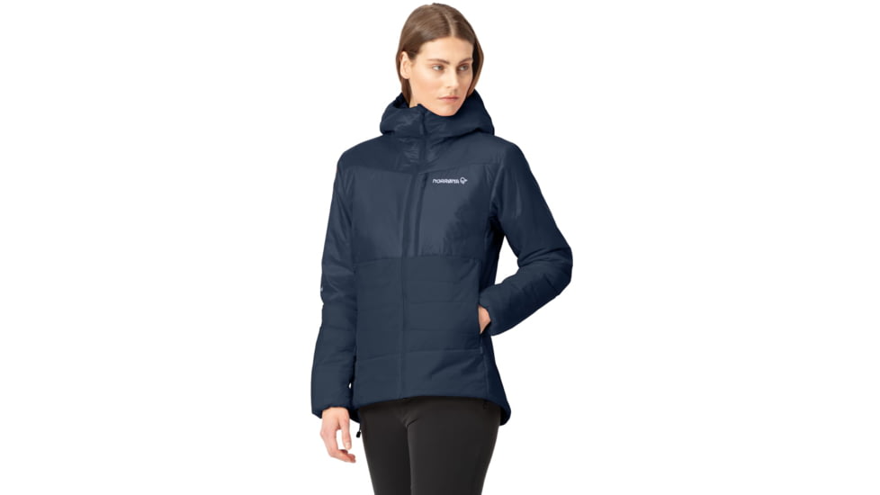 Norrona Falketind Thermo60 Hood - Womens, Indigo Night, Small, 7042698454492