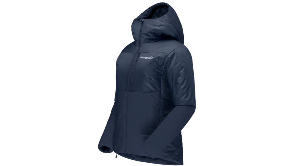 Norrona Falketind Thermo60 Hood - Womens, Indigo Night, Small, 7042698454492