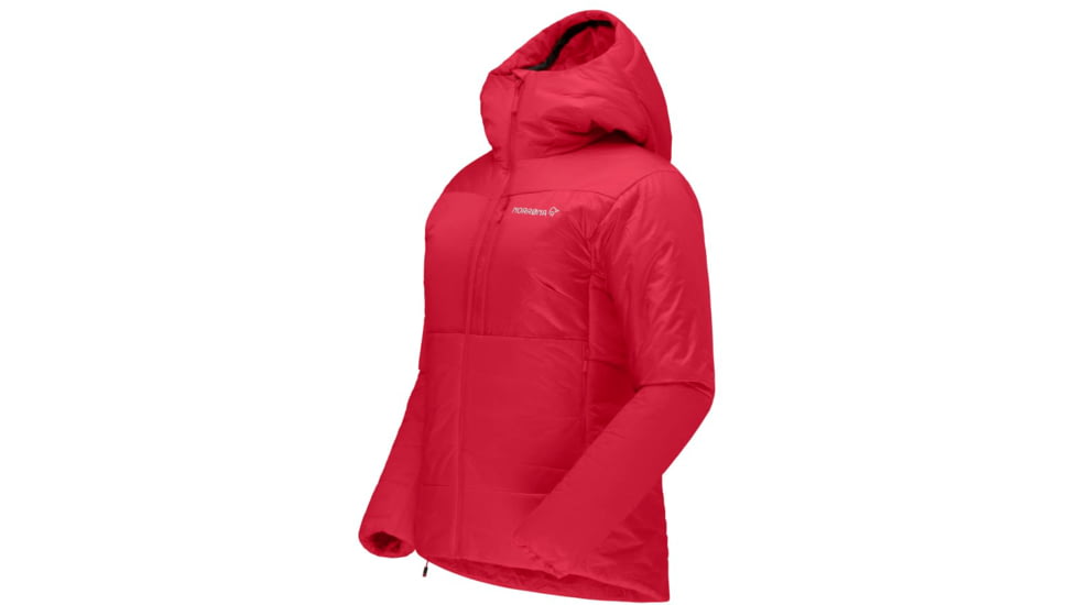 Norrona Falketind Thermo60 Hood - Womens, True Red, Large, 7042698463586