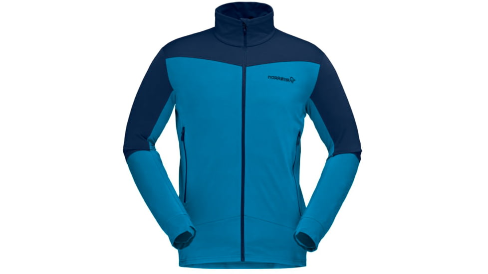 Norrona Falketind Warm1 Stretch Jacket - Mens, Hawaiian surf/Indigo Night, Medium, 7042698462350