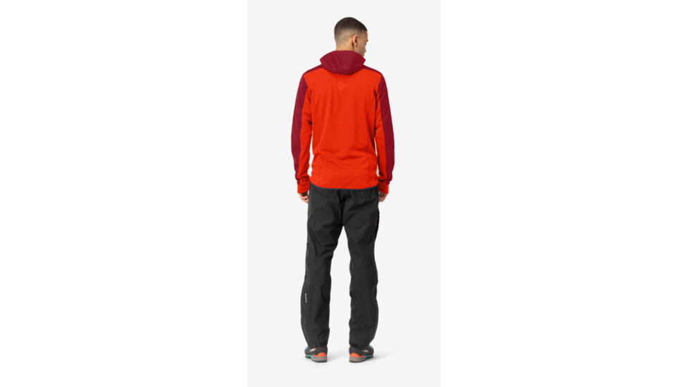 Norrona Falketind Warm2 Octa Hooded Jacket - Mens, Arednalin/Rhubarb, Medium, 1815-22-5646-M