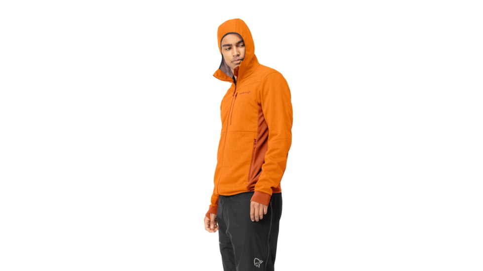 Norrona Falketind Warm2 Octa Hoodies - Mens, Exuberance, Extra Large, 1815-22-1003-XL