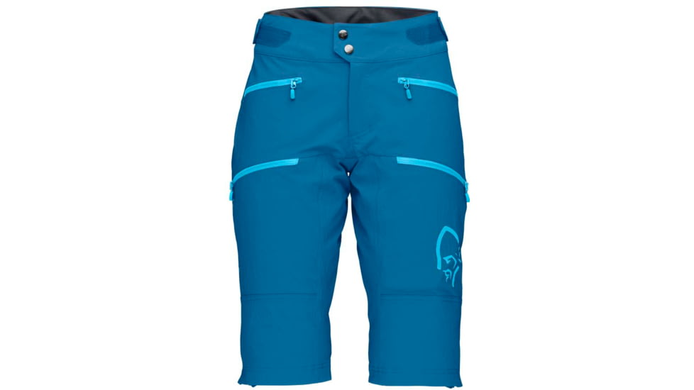 Norrona Fjora Flex Heavy Duty Shorts - Womens, Mykonos Blue, Extra Small, 2221-21 6000 XS