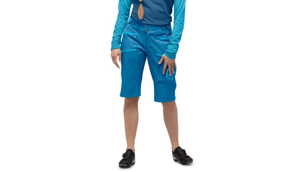 Norrona Fjora Flex Heavy Duty Shorts - Womens, Mykonos Blue, Extra Small, 2221-21 6000 XS