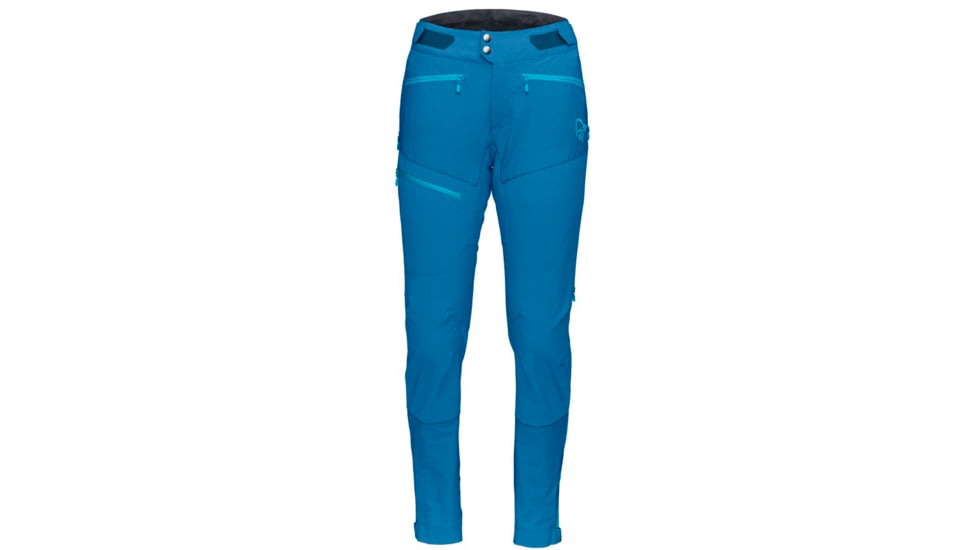 Norrona Fjora Flex Pants - Womens, Mykonos Blue, Large, 2204-20 6000 L