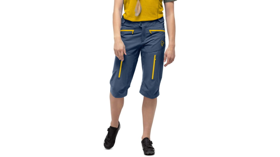 Norrona Fjora Flex Shorts - Womens, Vintage Indigo, Medium, 2205-20 2308 M