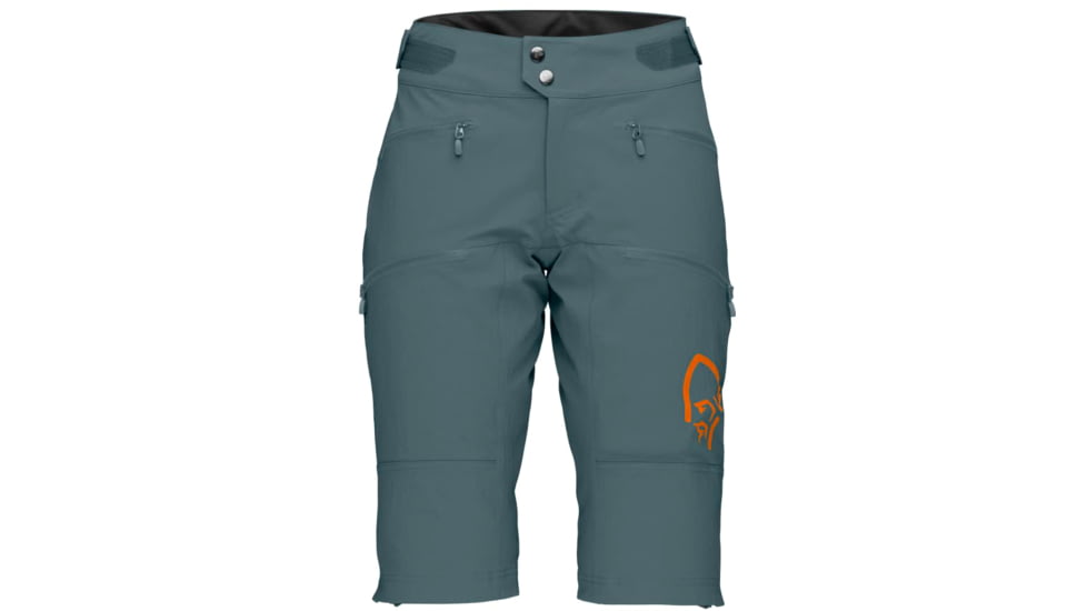 Norrona Fjora Flex1 Heavy Duty Shorts - Womens, North Atlantic, Large, 7042698461469