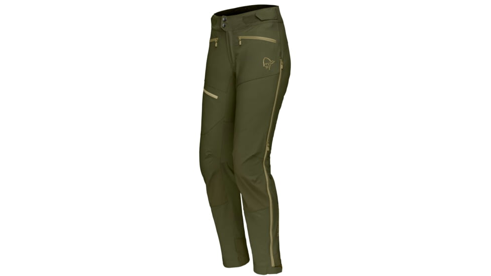 Norrona Fjora Flex1 Pants - Womens, Olive Night, Medium, 7042698463067
