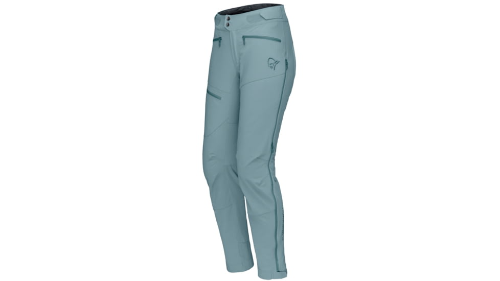 Norrona Fjora Flex1 Pants - Womens, Tourmaline, Extra Small, 7042698463142