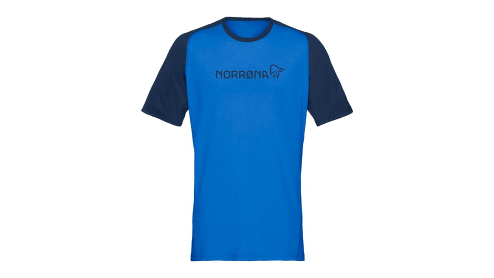 Norrona Fjr Equaliser Lightweight T-Shirt - Mens, Olympian Blue/Indigo Night, Medium, 7042698437228