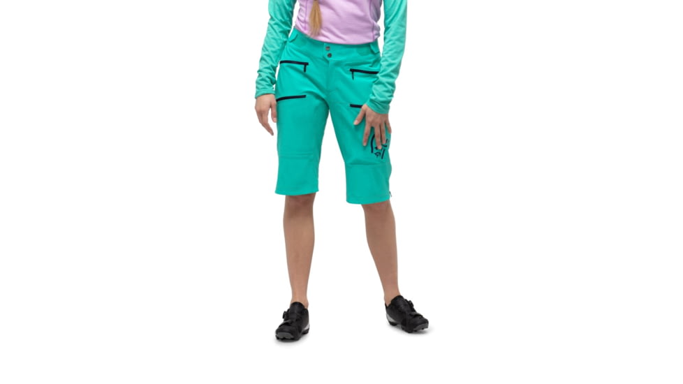 Norrona Fjr Flex1 Heavy Duty Shorts - Womens, Arcadia/Indigo Night, Extra Small, 7042698425218