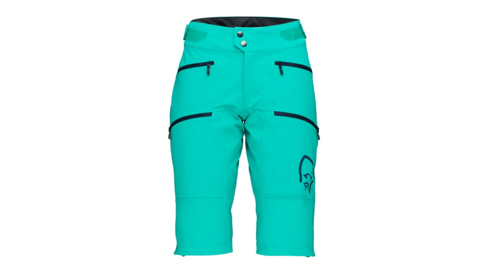 Norrona Fjr Flex1 Heavy Duty Shorts - Womens, Arcadia/Indigo Night, Extra Small, 7042698425218