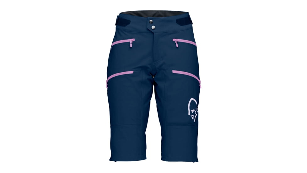 Norrona Fjr Flex1 Heavy Duty Shorts - Womens, Indigo Night/Violet Tulle, Medium, 7042698425232