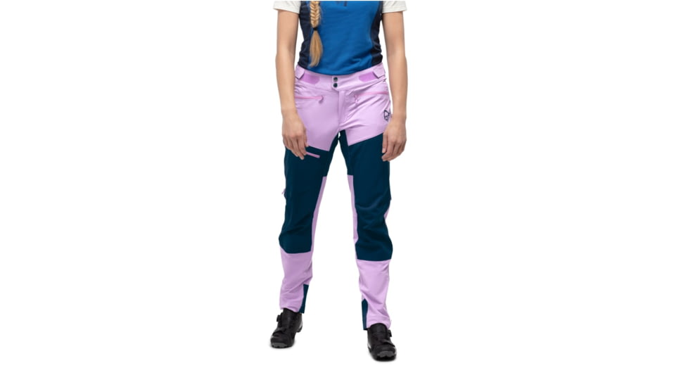 Norrona Fjr Flex1 Pants - Womens, Violet Tuille/Indigo Night, Small, 7042698432766
