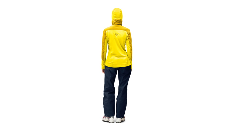 Norrona Lofoten Thermal Pro Hood - Womens, Blazing Yellow/Sulphur, Large, 1003-22 5655 L
