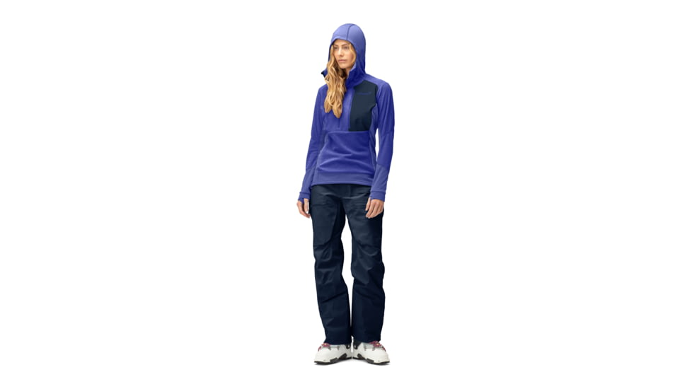 Norrona Lofoten Thermal Pro Hood - Womens, Violet Storm/Royal Blue, Extra Small, 1003-22 6748 XS