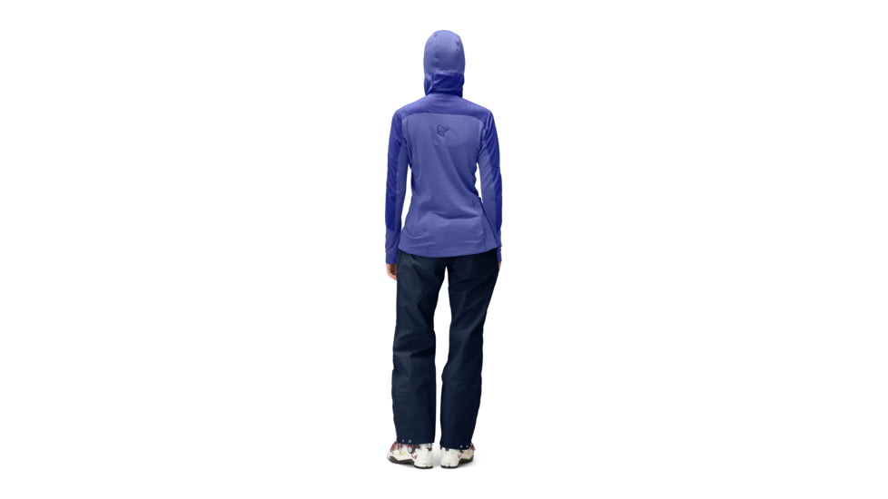 Norrona Lofoten Thermal Pro Hood - Womens, Violet Storm/Royal Blue, Extra Small, 1003-22 6748 XS