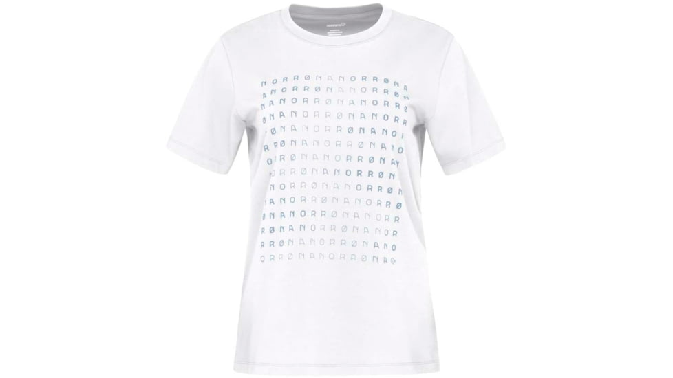 Norrona Matrix T-Shirt - Womens, Pure White, Medium, 3406-23 9000 M