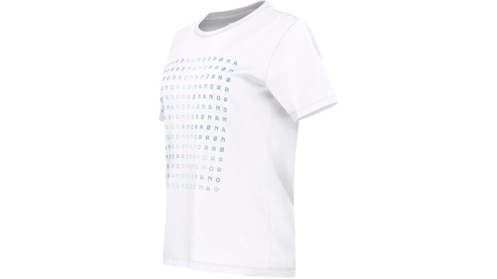 Norrona Matrix T-Shirt - Womens, Pure White, Medium, 3406-23 9000 M