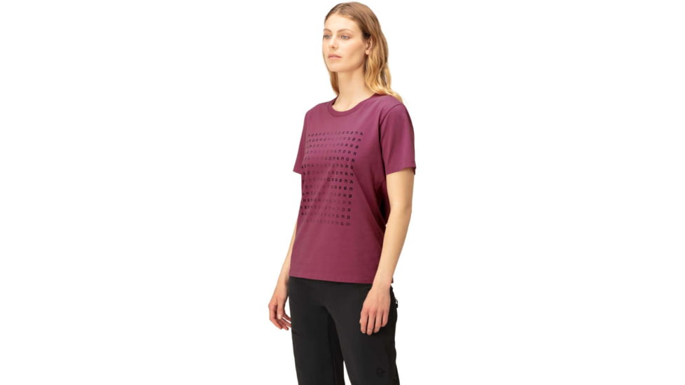Norrona Matrix T-Shirt - Womens, Violet Quartz, Small, 3406-23 6744 S