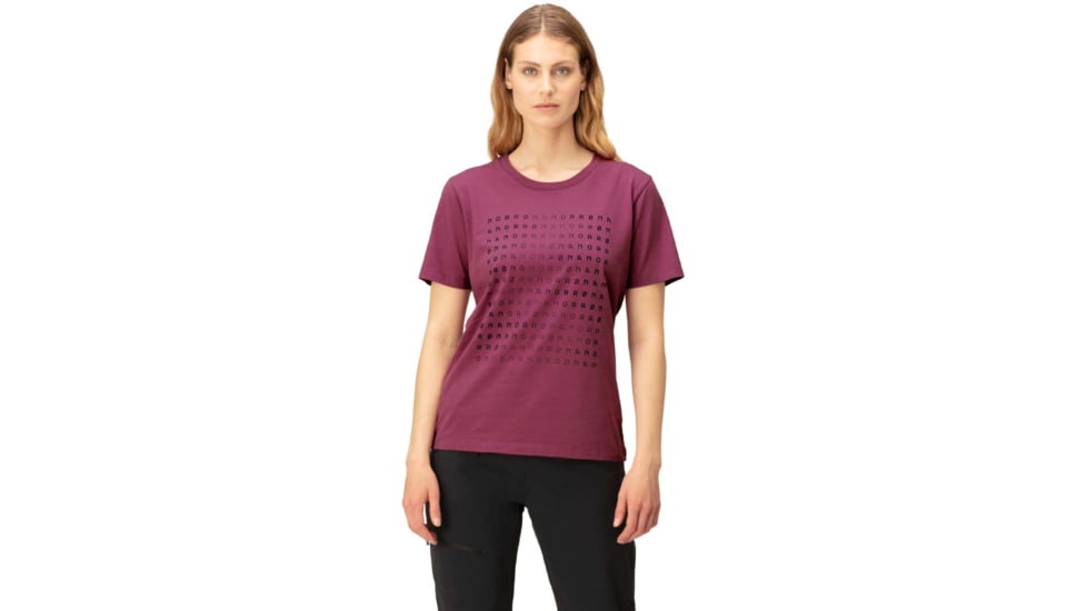 Norrona Matrix T-Shirt - Womens, Violet Quartz, Small, 3406-23 6744 S