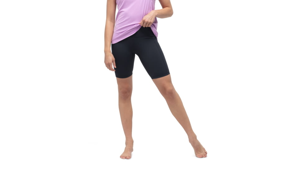 Norrona Norrna Short Tights - Womens, Caviar, Small, 7042698427076